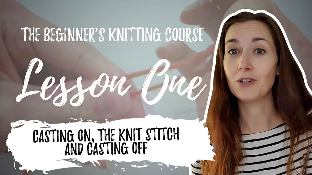 Beginners Knitting - Lesson One: The Basics